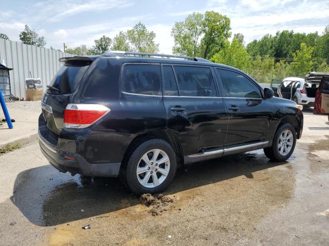 5TDBK3EH4DS240982 - 2013 TOYOTA HIGHLANDER BASE Чорний фото 3