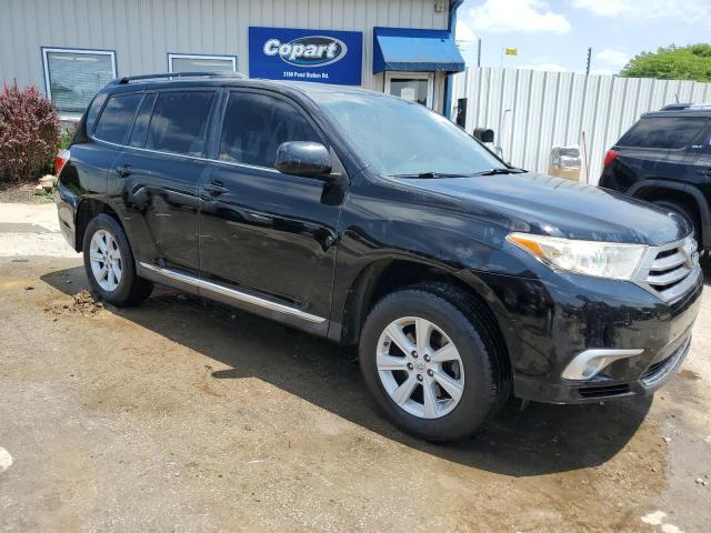 5TDBK3EH4DS240982 - 2013 TOYOTA HIGHLANDER BASE Чорний фото 4