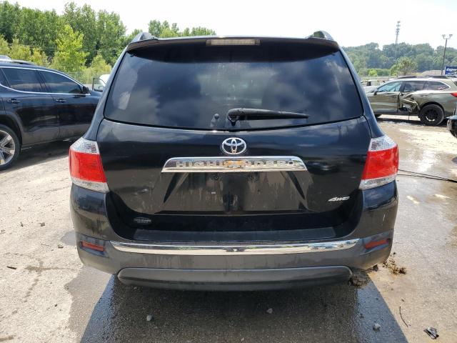 5TDBK3EH4DS240982 - 2013 TOYOTA HIGHLANDER BASE Чорний фото 6