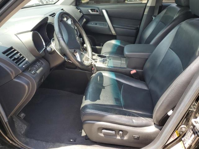 5TDBK3EH4DS240982 - 2013 TOYOTA HIGHLANDER BASE Чорний фото 7