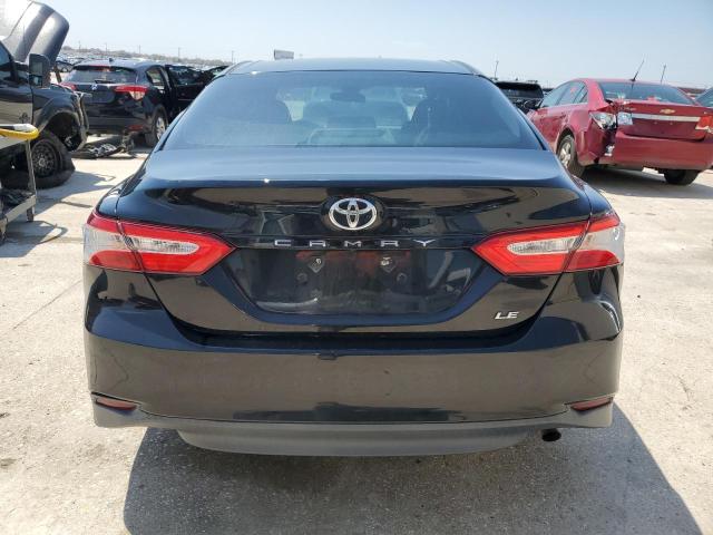 4T1B11HK1JU089374 - 2018 TOYOTA CAMRY L BLACK photo 6