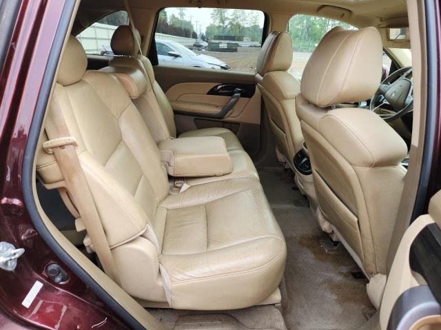 2HNYD28418H532644 - 2008 ACURA MDX TECHNOLOGY MAROON photo 10