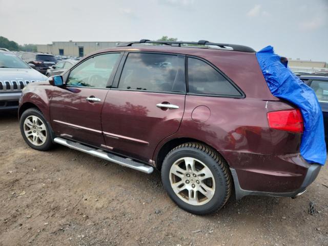 2HNYD28418H532644 - 2008 ACURA MDX TECHNOLOGY MAROON photo 2