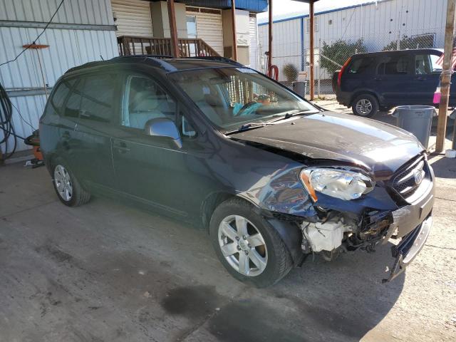 KNAFG525377090612 - 2007 KIA RONDO BASE GRAY photo 4