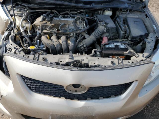 1NXBU4EE2AZ239564 - 2010 TOYOTA COROLLA BASE GOLD photo 11