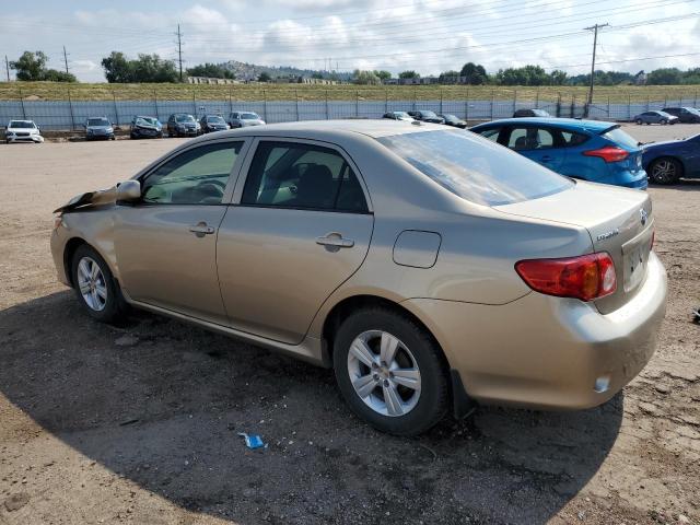 1NXBU4EE2AZ239564 - 2010 TOYOTA COROLLA BASE GOLD photo 2