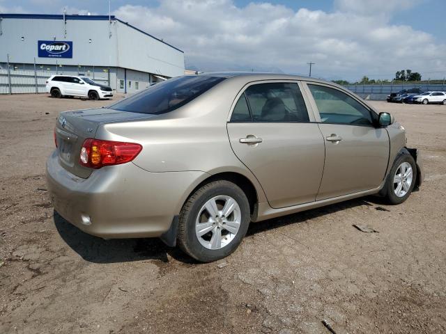 1NXBU4EE2AZ239564 - 2010 TOYOTA COROLLA BASE GOLD photo 3