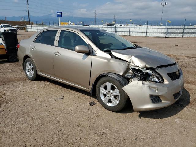 1NXBU4EE2AZ239564 - 2010 TOYOTA COROLLA BASE GOLD photo 4