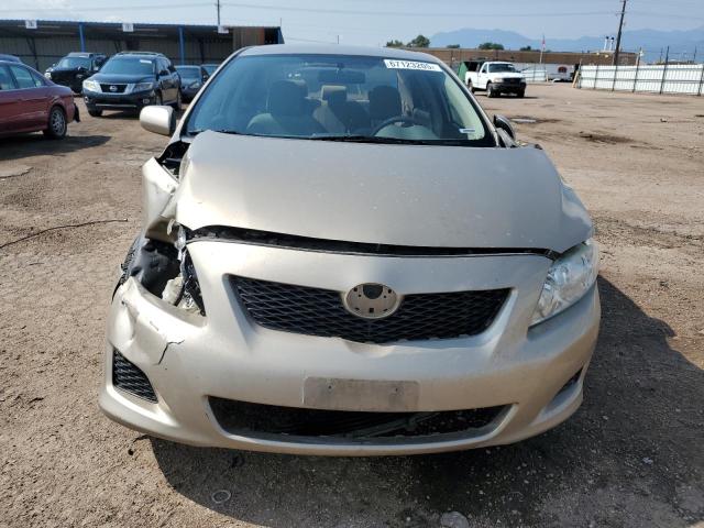 1NXBU4EE2AZ239564 - 2010 TOYOTA COROLLA BASE GOLD photo 5