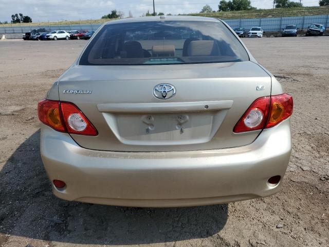 1NXBU4EE2AZ239564 - 2010 TOYOTA COROLLA BASE GOLD photo 6