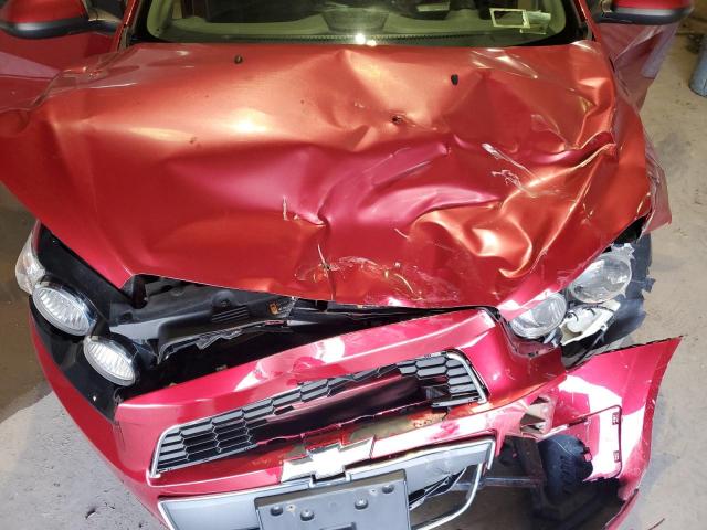 1G1JA5SH8C4125495 - 2012 CHEVROLET SONIC LS Bordo foto 11