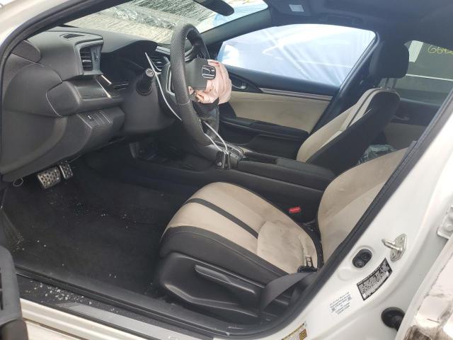 SHHFK7H57HU230126 - 2017 HONDA CIVIC EX WHITE photo 7