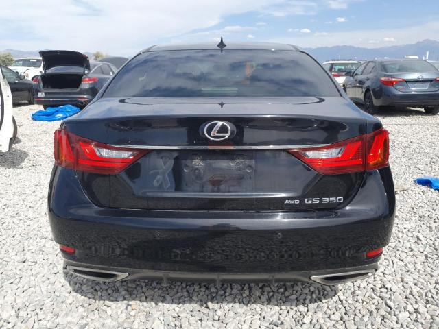 JTHCE1BL0D5003967 - 2013 LEXUS GS 350 BLACK photo 6