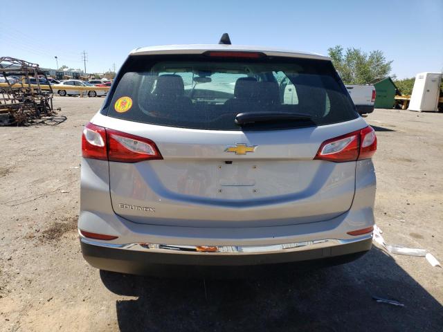 2GNAXHEV3J6350869 - 2018 CHEVROLET EQUINOX LS SILVER photo 6