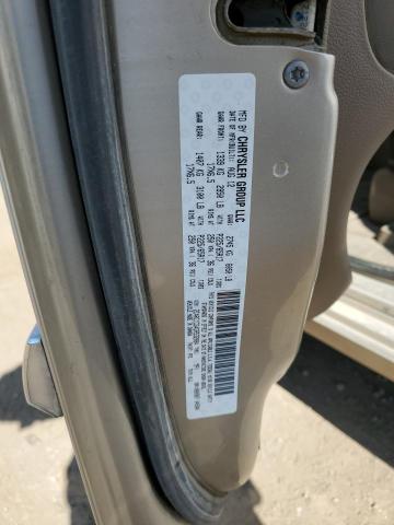 2C4RC1CG4DR532084 - 2013 CHRYSLER TOWN & COU TOURING L TAN photo 12