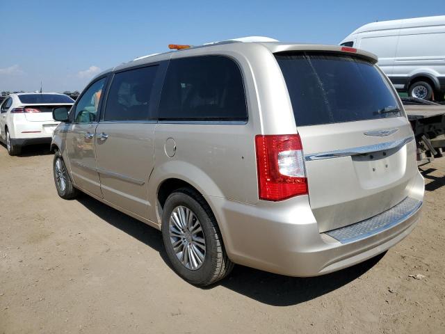 2C4RC1CG4DR532084 - 2013 CHRYSLER TOWN & COU TOURING L TAN photo 2