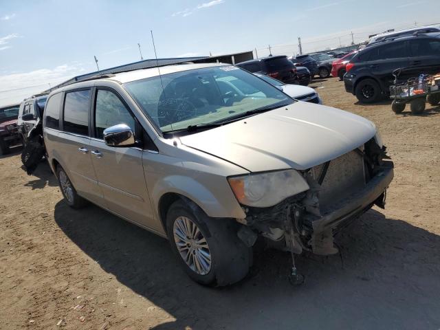 2C4RC1CG4DR532084 - 2013 CHRYSLER TOWN & COU TOURING L TAN photo 4