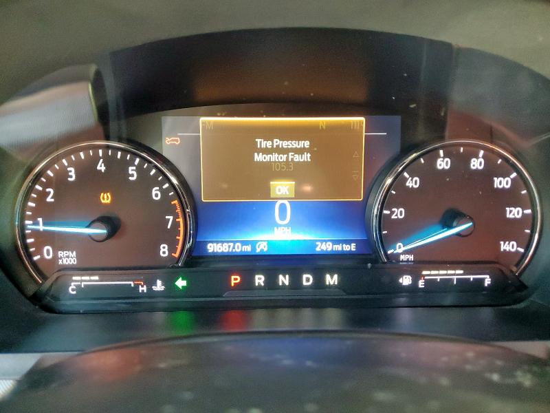 1FMSK7DH7LGA79721 - 2020 FORD EXPLORER XLT შავი ფოტო 9