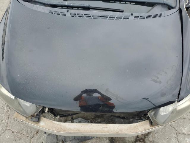 2HGFG1B86AH529322 - 2010 HONDA CIVIC EX BLACK photo 11