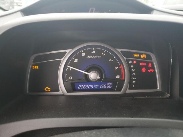 2HGFG1B86AH529322 - 2010 HONDA CIVIC EX BLACK photo 9