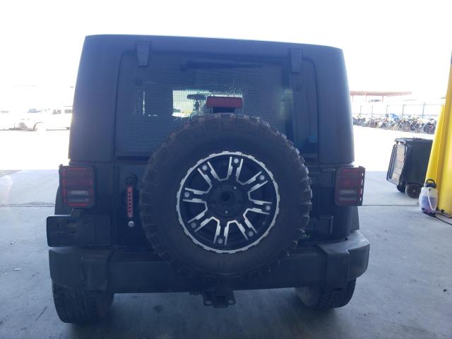 1J4GA39158L555815 - 2008 JEEP WRANGLER U X BLACK photo 6