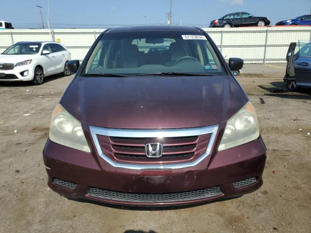 5FNRL38278B006994 - 2008 HONDA ODYSSEY LX BURGUNDY photo 5