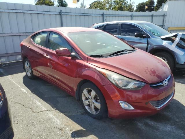 5NPDH4AE6DH429762 - 2013 HYUNDAI ELANTRA GLS RED photo 4