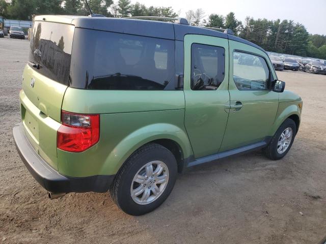 5J6YH187X8L007125 - 2008 HONDA ELEMENT EX GREEN photo 3