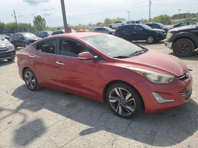 KMHDH4AE6EU113944 - 2014 HYUNDAI ELANTRA SE BURGUNDY photo 4