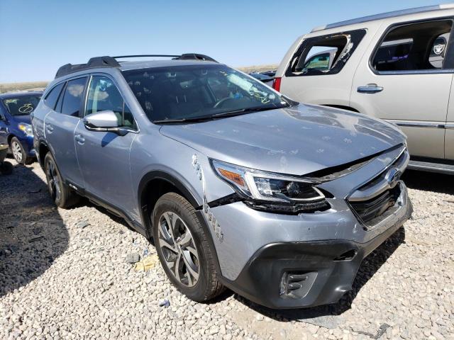 4S4BTANC9N3248886 - 2022 SUBARU OUTBACK LIMITED SILVER photo 4