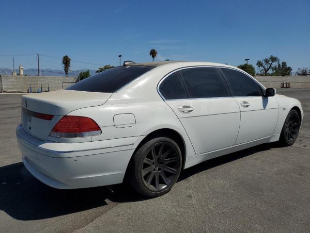 WBAGN63545DS57198 - 2005 BMW 745 LI WHITE photo 3