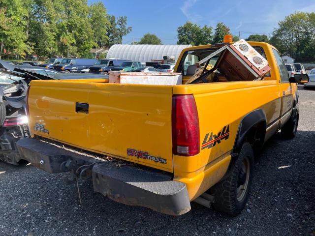 1GTGK24K8SE535731 - 1995 GMC SIERRA K2500 YELLOW photo 4