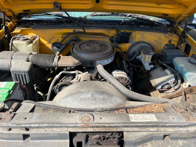 1GTGK24K8SE535731 - 1995 GMC SIERRA K2500 YELLOW photo 7