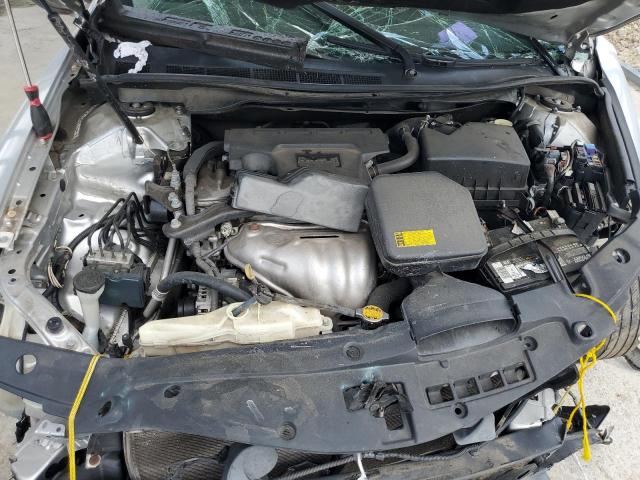 4T1BF1FK0CU151743 - 2012 TOYOTA CAMRY BASE SILVER photo 11