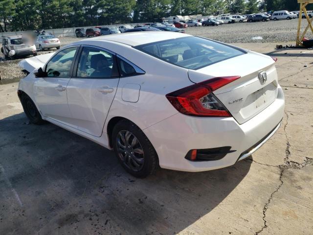 2HGFC2F66KH508403 - 2019 HONDA CIVIC LX WHITE photo 2