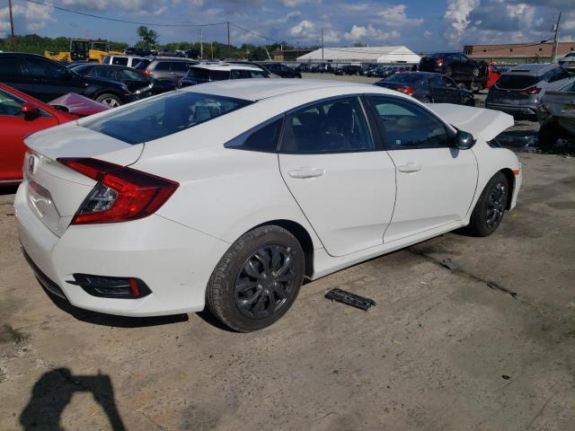 2HGFC2F66KH508403 - 2019 HONDA CIVIC LX WHITE photo 3