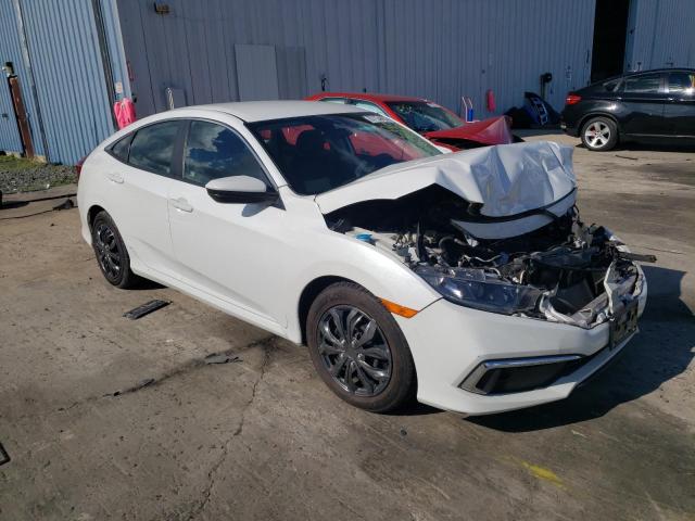 2HGFC2F66KH508403 - 2019 HONDA CIVIC LX WHITE photo 4