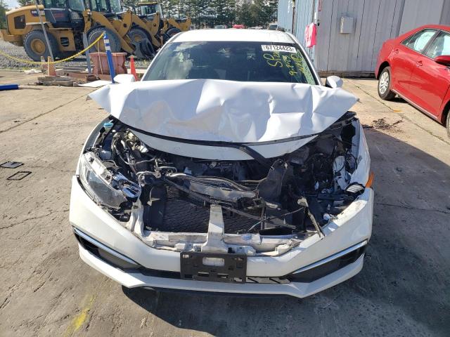 2HGFC2F66KH508403 - 2019 HONDA CIVIC LX WHITE photo 5