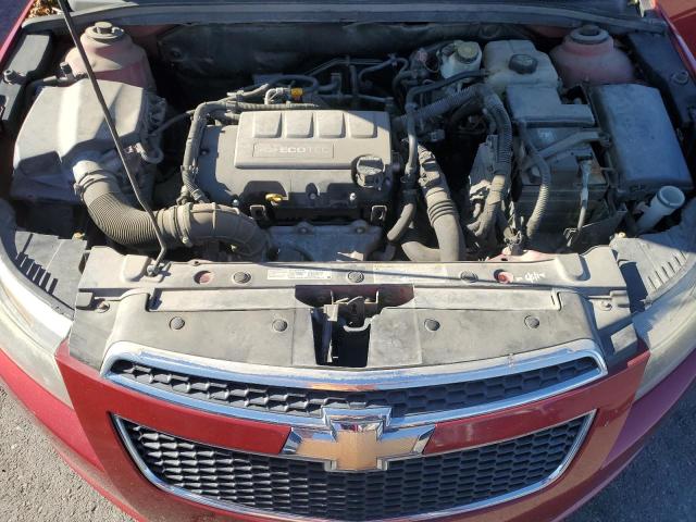1G1PF5SC2C7165635 - 2012 CHEVROLET CRUZE LT RED photo 11