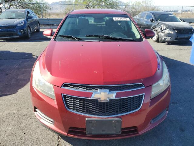 1G1PF5SC2C7165635 - 2012 CHEVROLET CRUZE LT RED photo 5