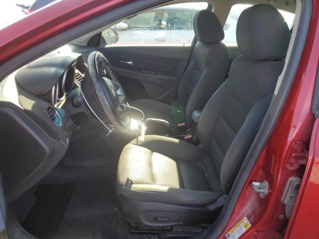 1G1PF5SC2C7165635 - 2012 CHEVROLET CRUZE LT RED photo 7