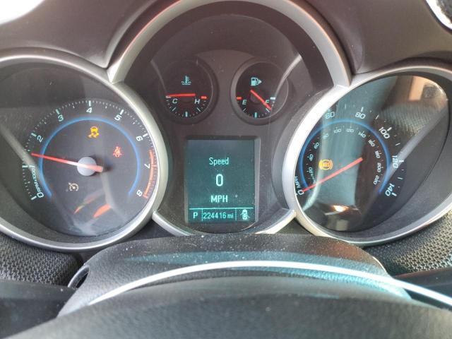 1G1PF5SC2C7165635 - 2012 CHEVROLET CRUZE LT RED photo 9