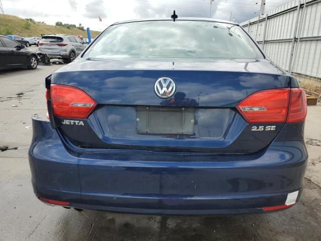 3VWDZ7AJ6BM110488 - 2011 VOLKSWAGEN JETTA SE BLUE photo 6