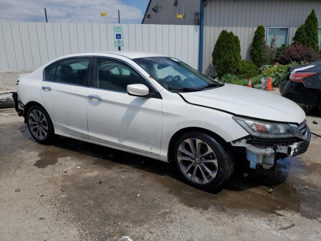 1HGCR2F53DA265871 - 2013 HONDA ACCORD SPORT Ақ фото 4