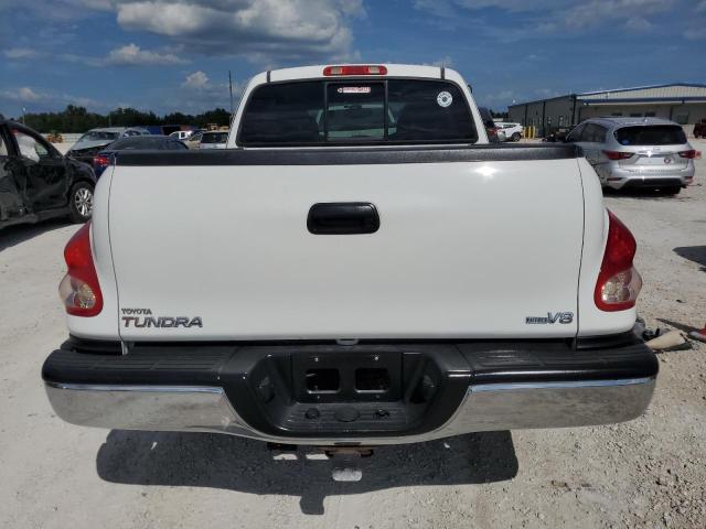 5TBRT34173S434798 - 2003 TOYOTA TUNDRA ACCESS CAB SR5 WHITE photo 6