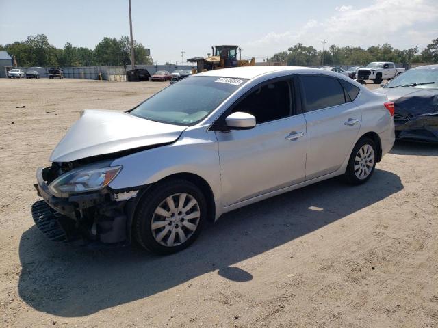 3N1AB7APXGY270827 - 2016 NISSAN SENTRA S SILVER photo 1