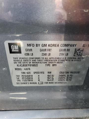 KL4CJBSB7FB168522 - 2015 BUICK ENCORE CONVENIENCE 灰色 照片 13