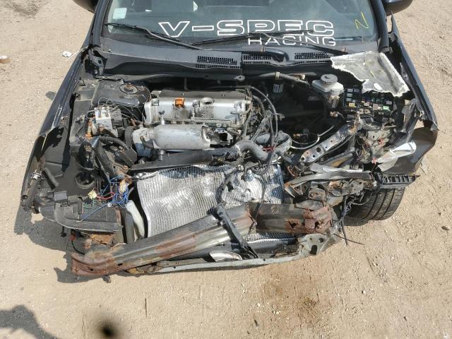 SHHEP33592U306532 - 2002 HONDA CIVIC SI BLACK photo 11