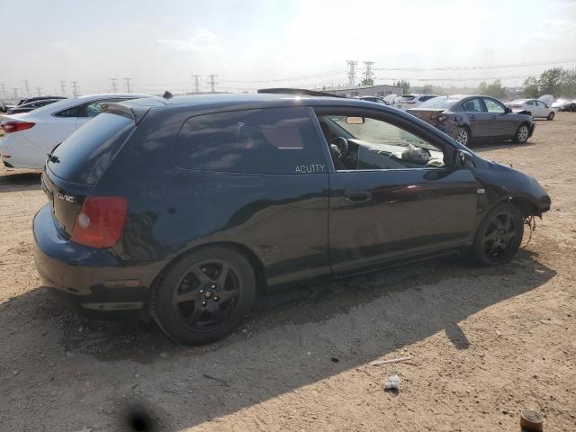 SHHEP33592U306532 - 2002 HONDA CIVIC SI BLACK photo 3