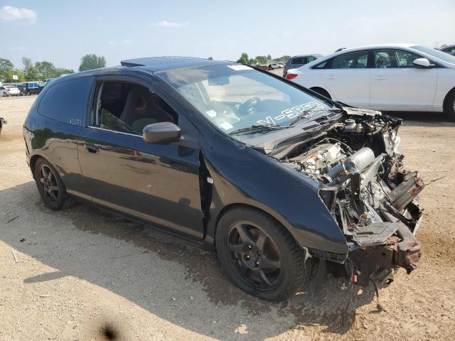 SHHEP33592U306532 - 2002 HONDA CIVIC SI BLACK photo 4